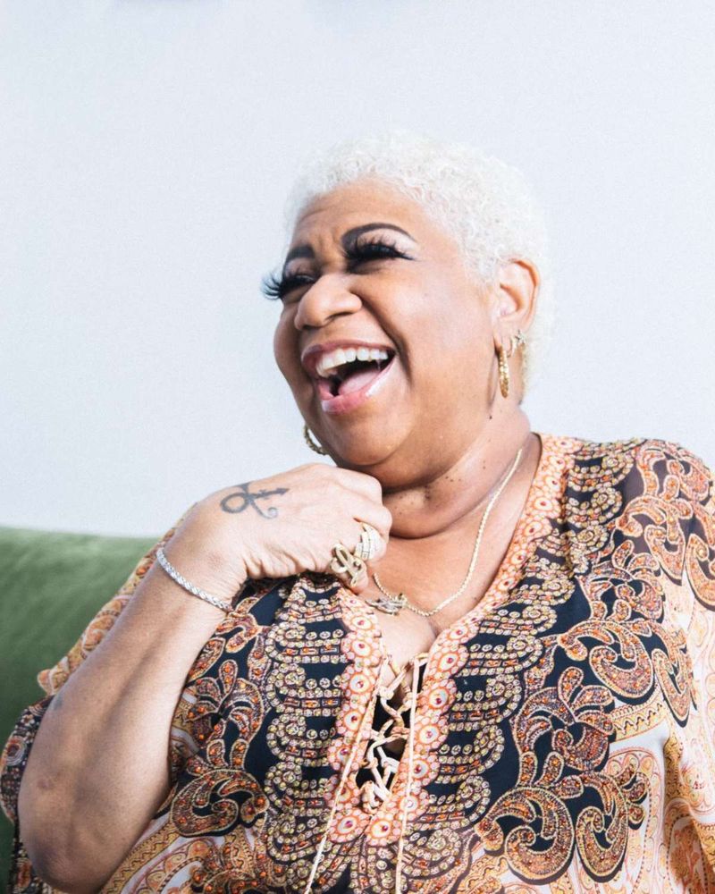 Comedian Luenell speaks during a radio interview appearance.